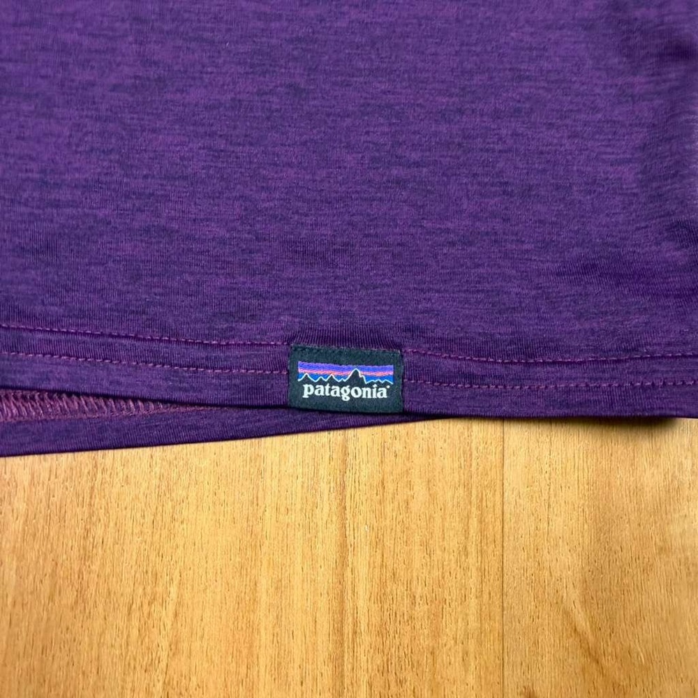 Patagonia Capilene Cool Daily Long Sleeve Shirt Purple Mens XL 45180 FA23 - Picture 7 of 10